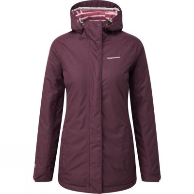 Chaquetas Craghoppers Madigan Classic Thermic Mujer - Rojas Oscuro - Chile SLE864572